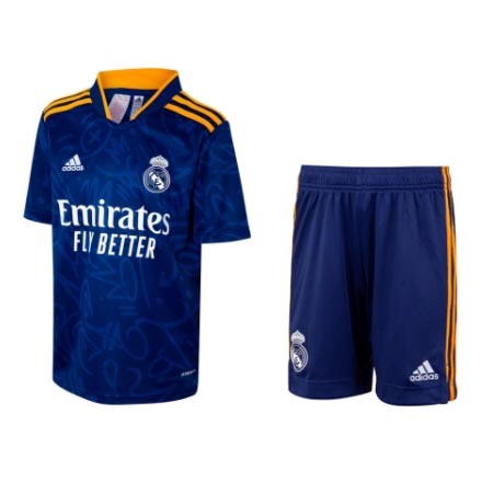 Camiseta Real Madrid 2ª Kit Niño 2021 2022